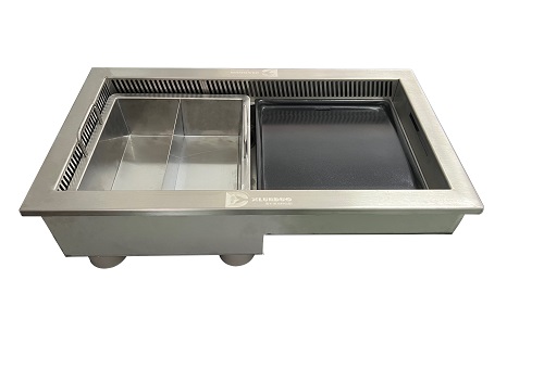 700*400涮烤一體長方形組件