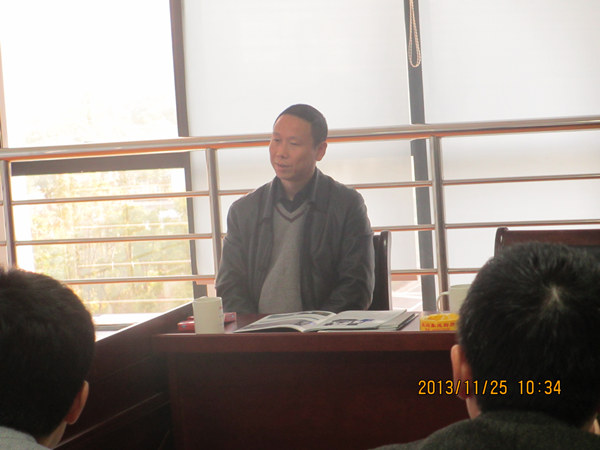 熱烈歡迎區領導蒞臨我司調研指導(圖2)